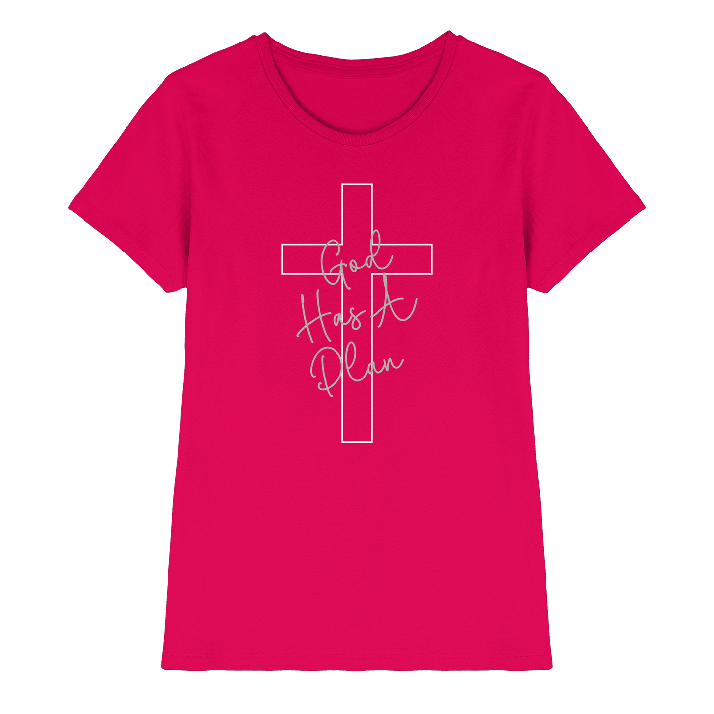 Jeremiah 29:11 – God Has a Plan | Christliches Design - Ladies Premium Shirt