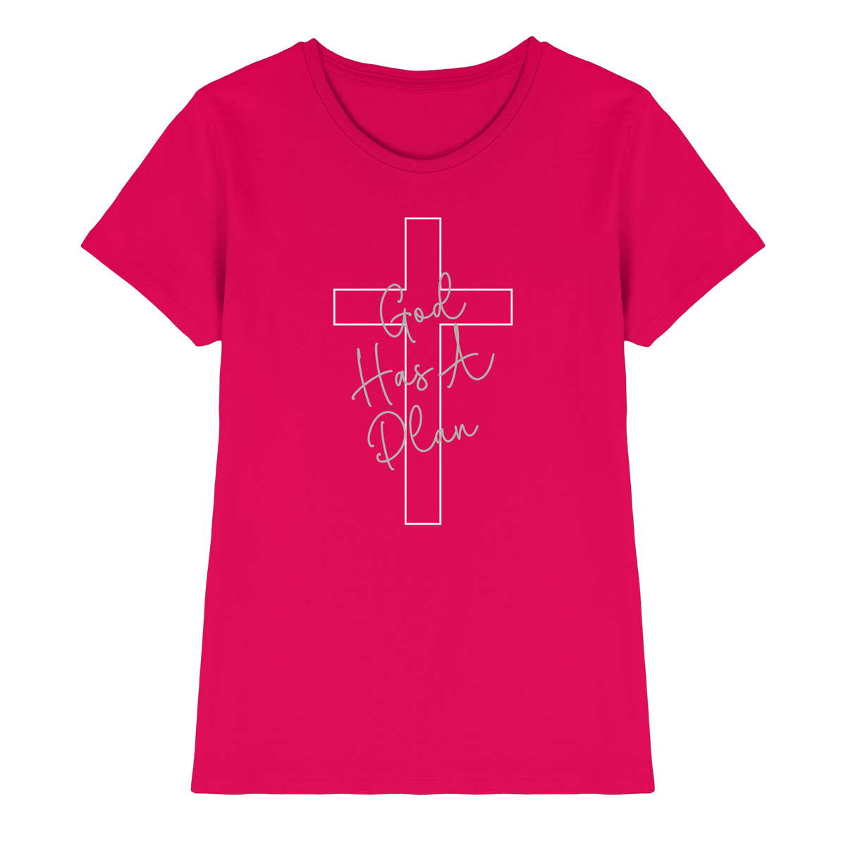 Jeremiah 29:11 – God Has a Plan | Christliches Design - Ladies Premium Shirt - GfoitMa - Sorbet / XS