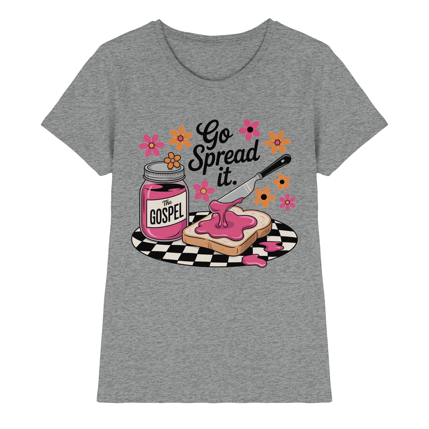 Go Spread It – The Gospel | Christliche Produkte - Ladies Premium Shirt