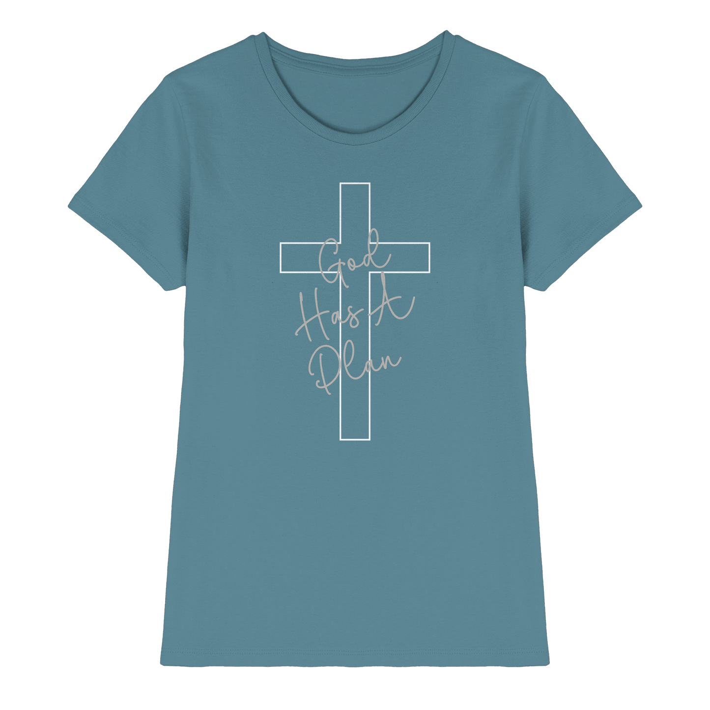 Jeremiah 29:11 – God Has a Plan | Christliches Design - Ladies Premium Shirt