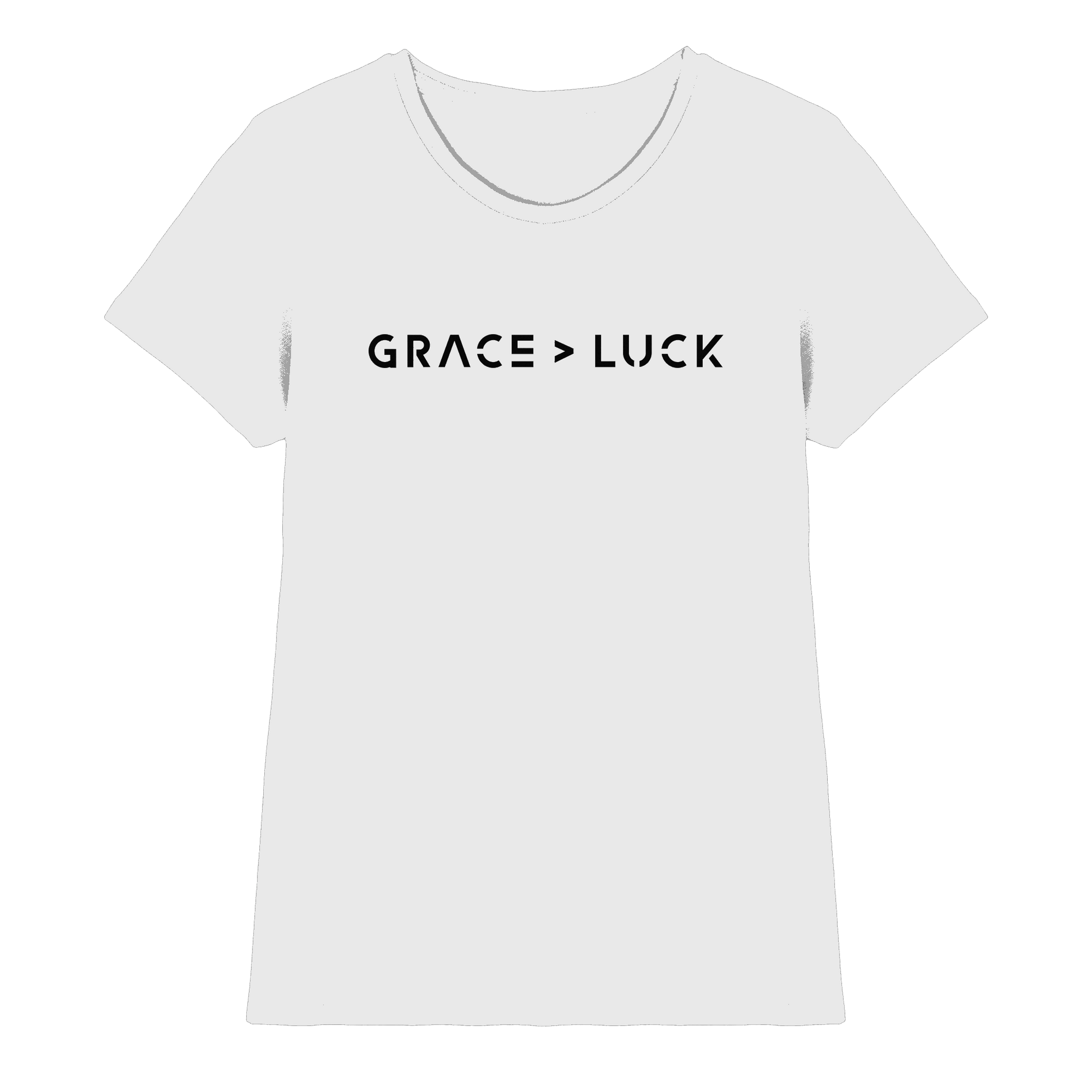 Grace > Luck | Christliches Design über Gottes Gnade - Ladies Premium Shirt