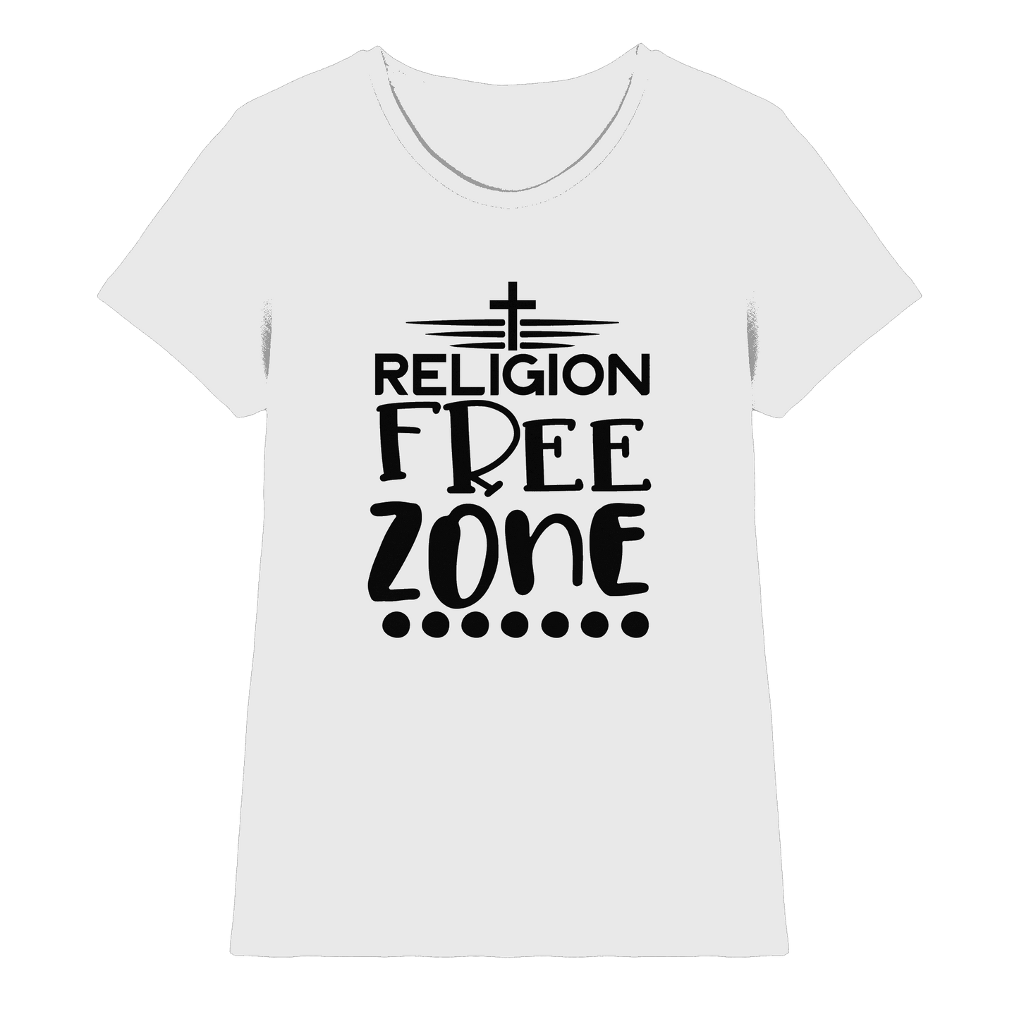 Religion Free Zone | Christliche Kleidung & Geschenke mit Botschaft - Ladies Premium Shirt