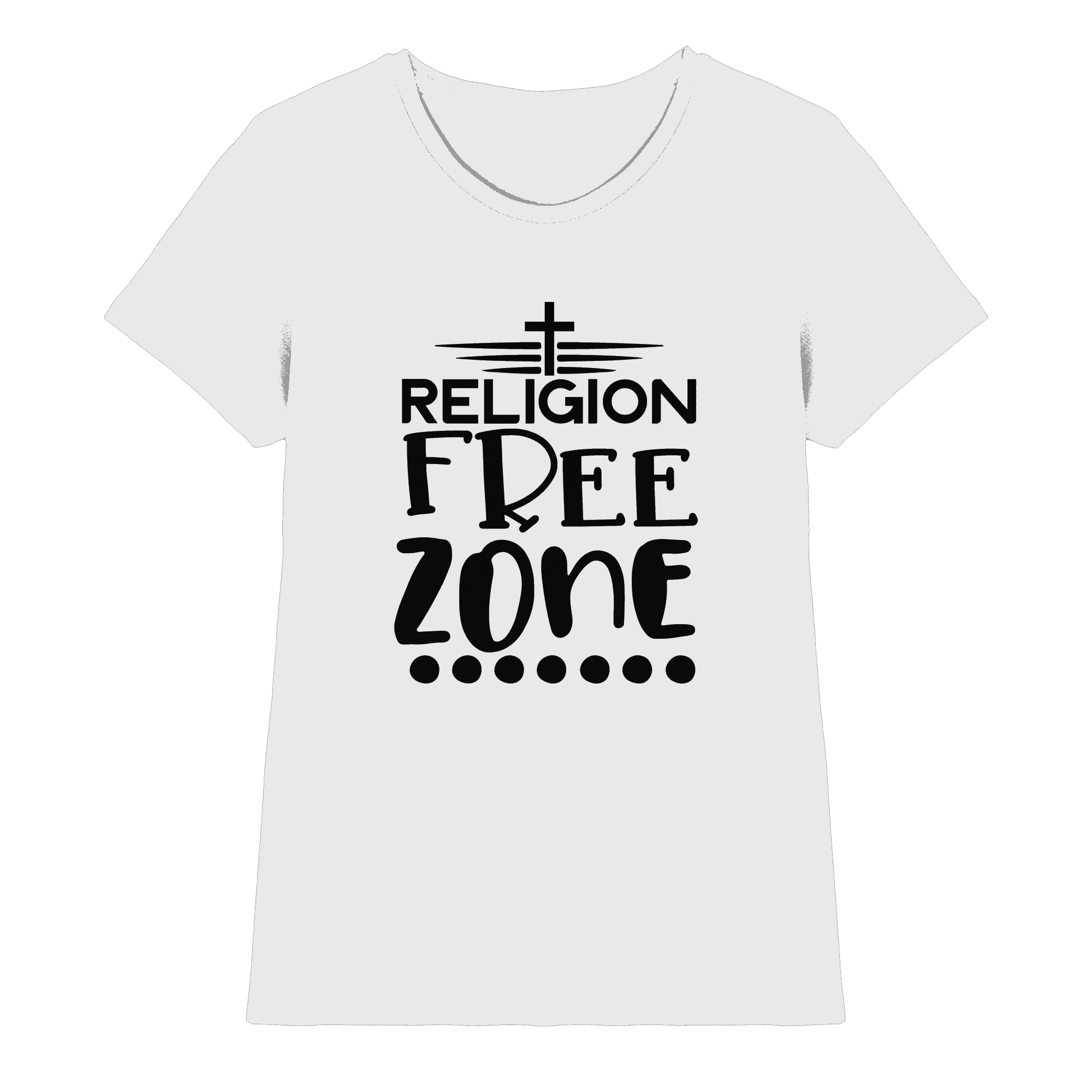 Religion Free Zone | Christliche Kleidung & Geschenke mit Botschaft - Ladies Premium Shirt