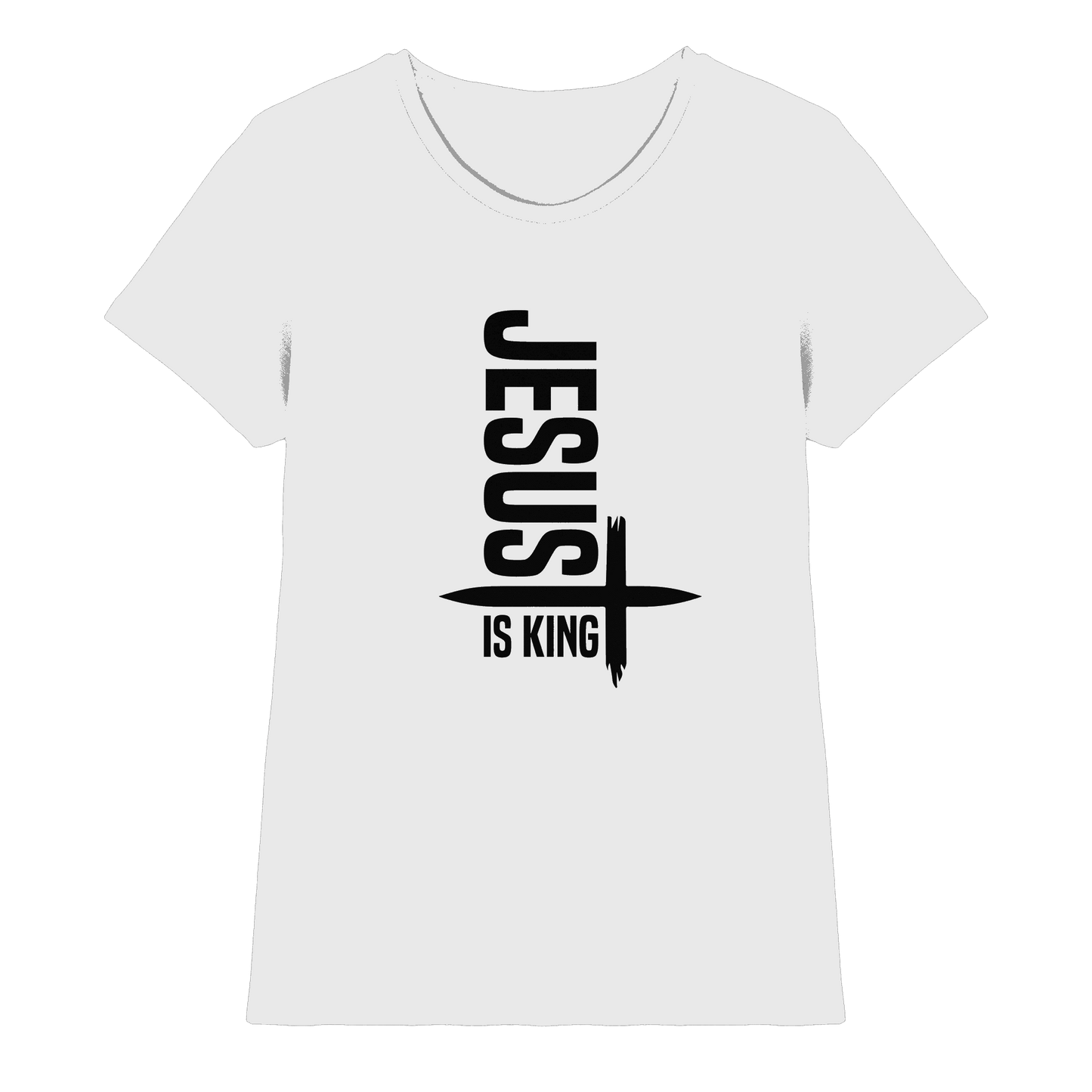 Jesus is King | Ein Statement des Glaubens - Ladies Premium Shirt