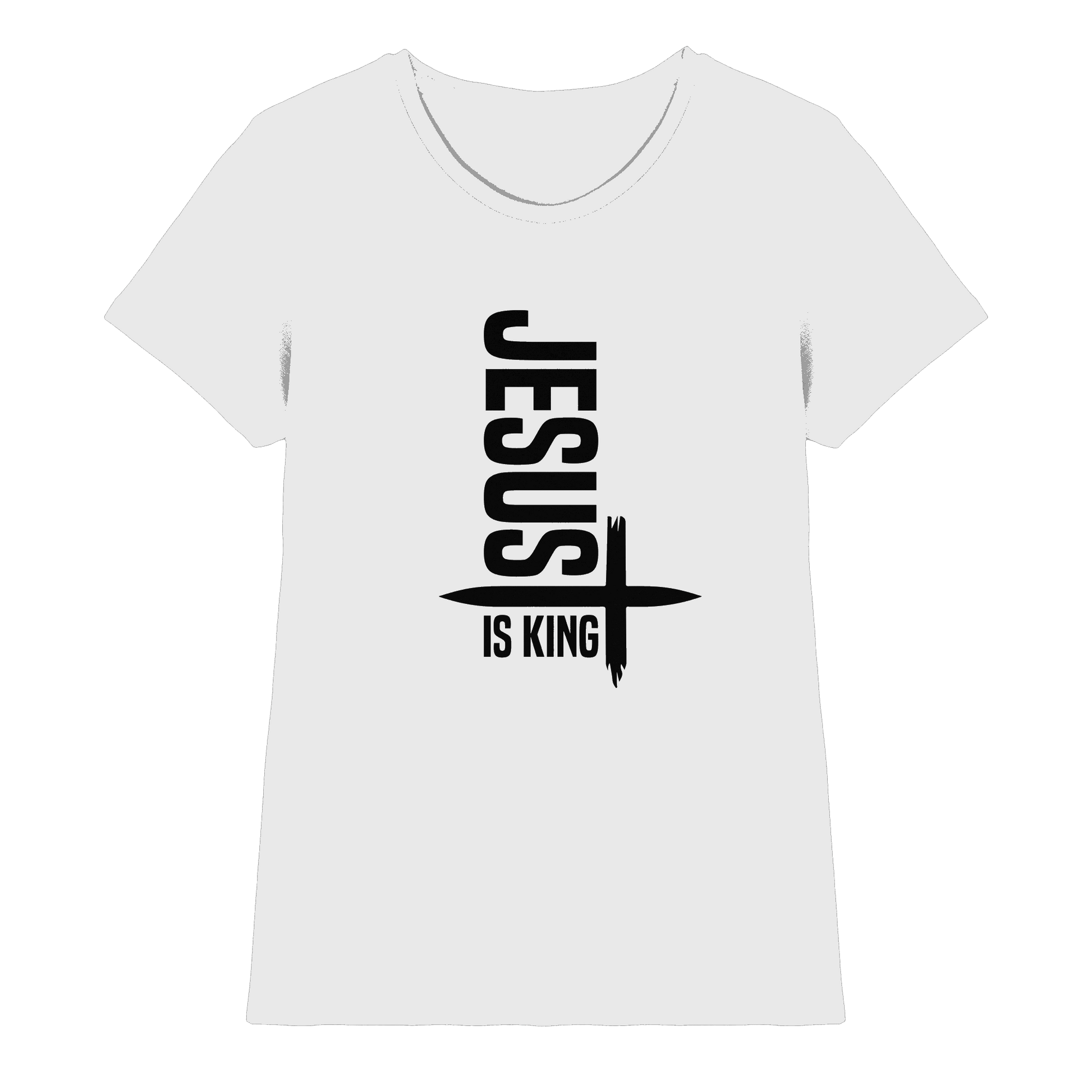 Jesus is King | Ein Statement des Glaubens - Ladies Premium Shirt