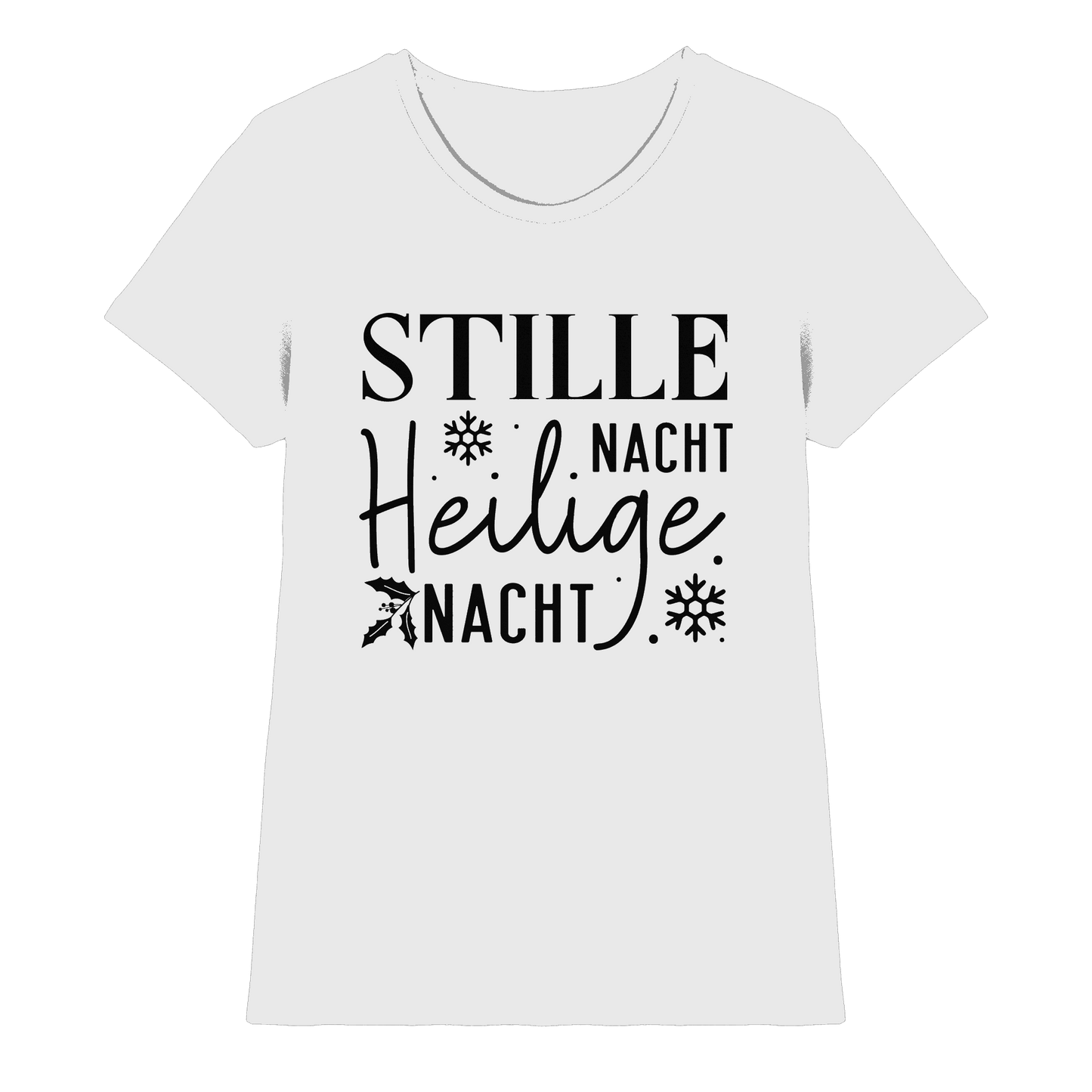 Stille Nacht, heilige Nacht – Die wahre Botschaft von Weihnachten - Ladies Premium Shirt