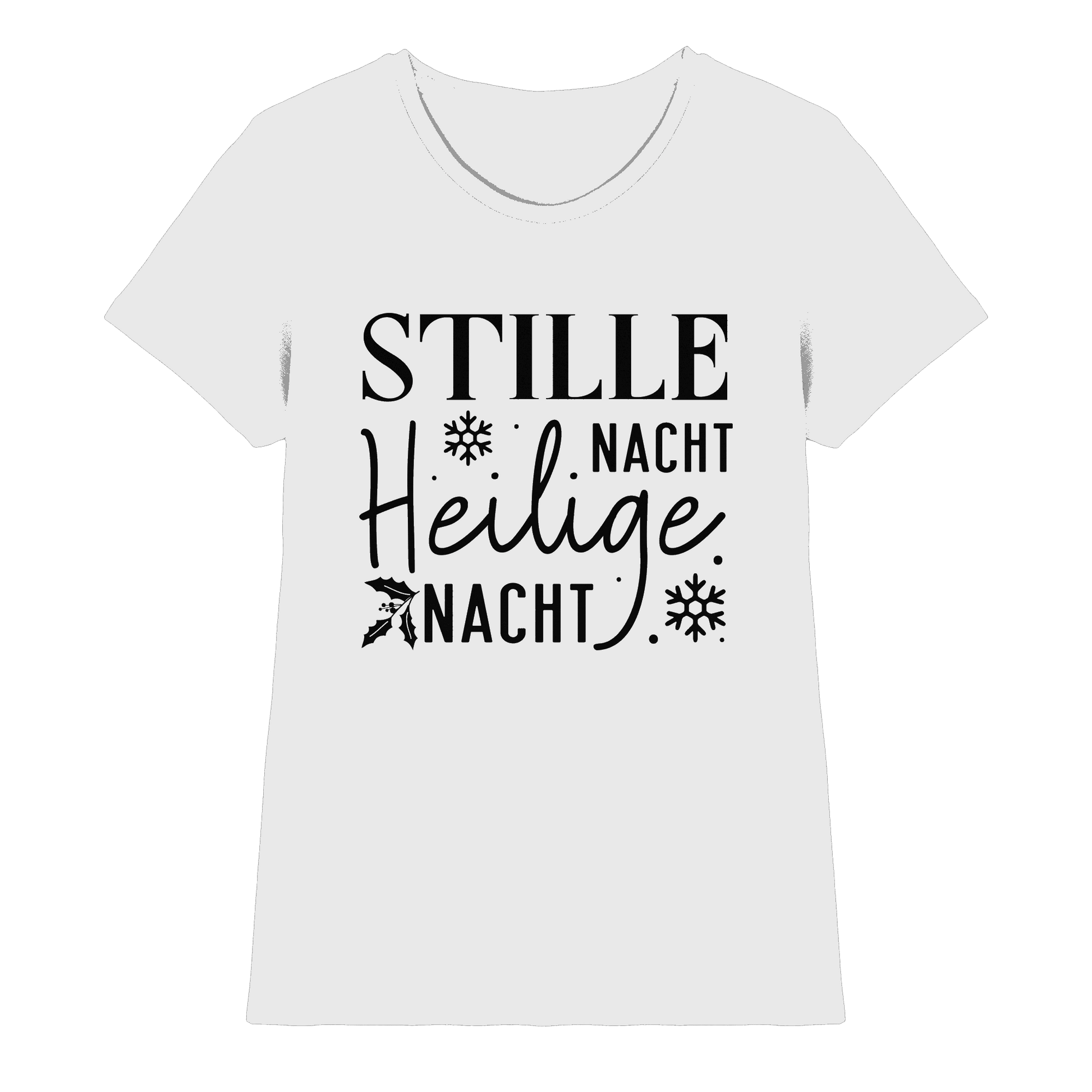 Stille Nacht, heilige Nacht – Die wahre Botschaft von Weihnachten - Ladies Premium Shirt