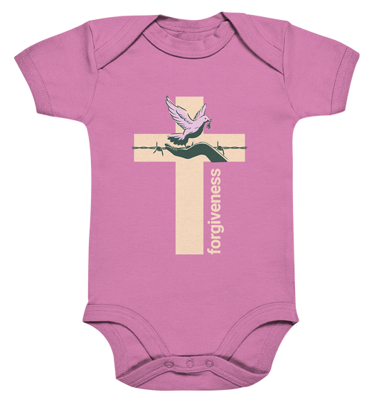 Forgiveness - A Sign of Peace - Organic Baby Bodysuit