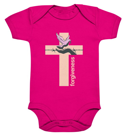 Forgiveness - A Sign of Peace - Organic Baby Bodysuit