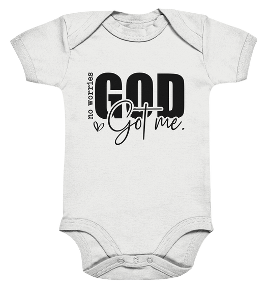 Keine Sorgen, Gott hält mich fest - Organic Baby Bodysuit