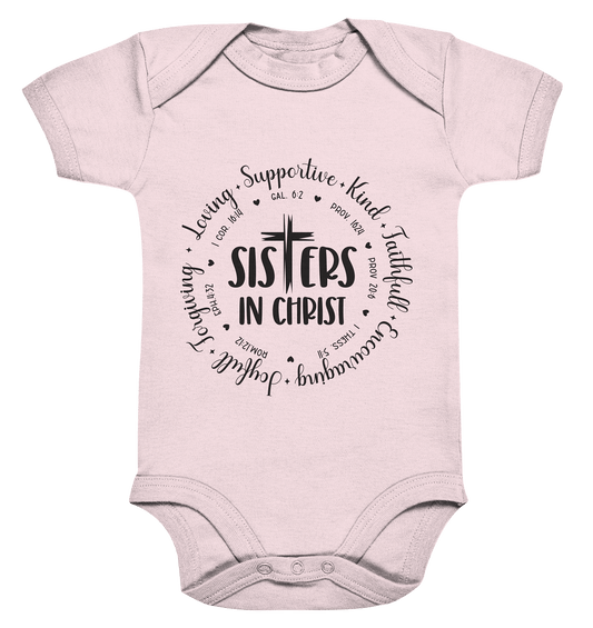 Sisters in Christ - Organic Baby Bodysuit