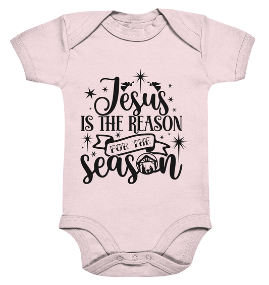 Jesus – Der Grund für die Weihnachtszeit II - Organic Baby Bodysuit