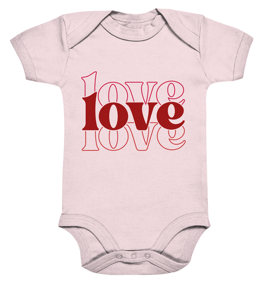 Love – Die größte Kraft - Organic Baby Bodysuit