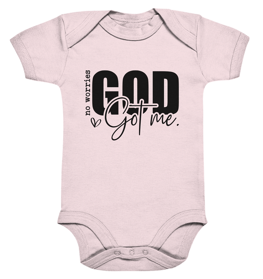 Keine Sorgen, Gott hält mich fest - Organic Baby Bodysuit