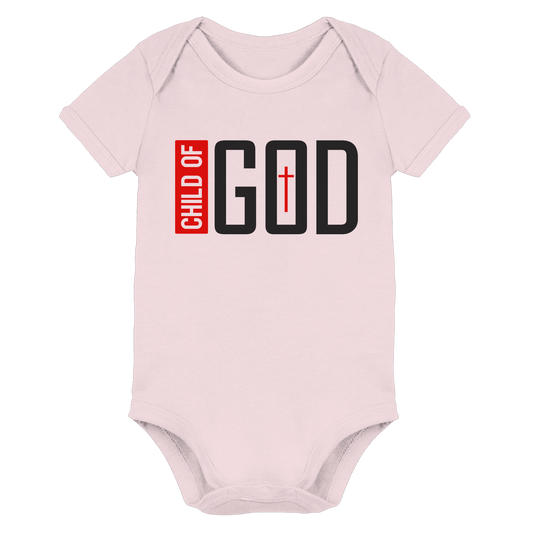 Child of God – Deine Identität in Christus | Christliche Kleidung - Organic Baby Bodysuit