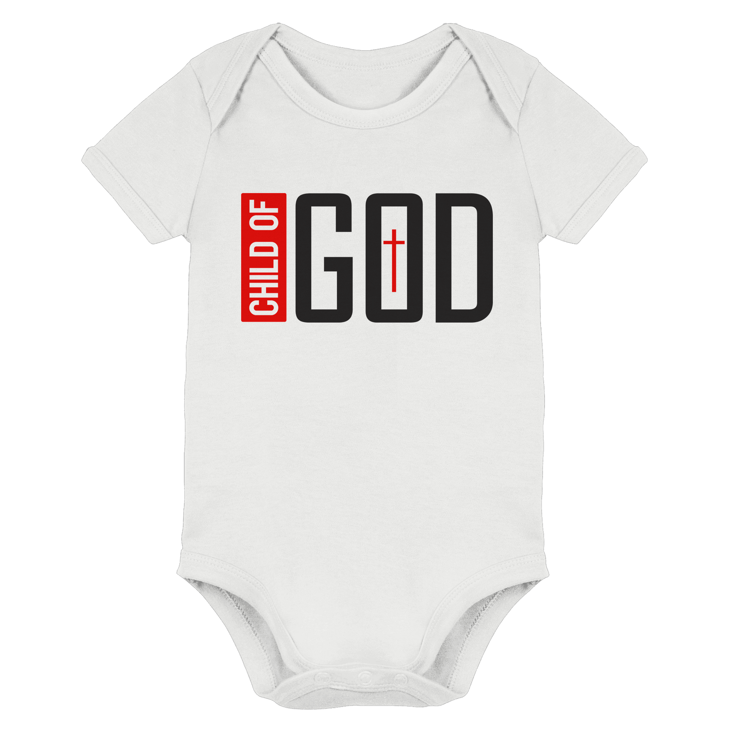 Child of God – Deine Identität in Christus | Christliche Kleidung - Organic Baby Bodysuit