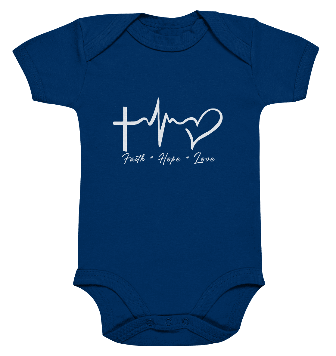 Faith * Hope * Love - Organic Baby Bodysuite