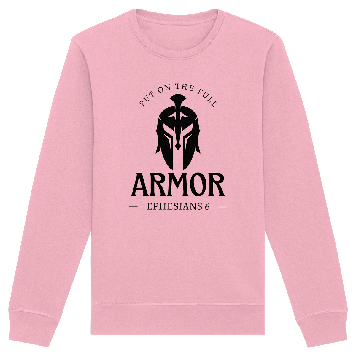 Put on the full armor - Gottes Rüstung für jeden Tag - Organic Basic Unisex Sweatshirt - GfoitMa - Cotton Pink / XS