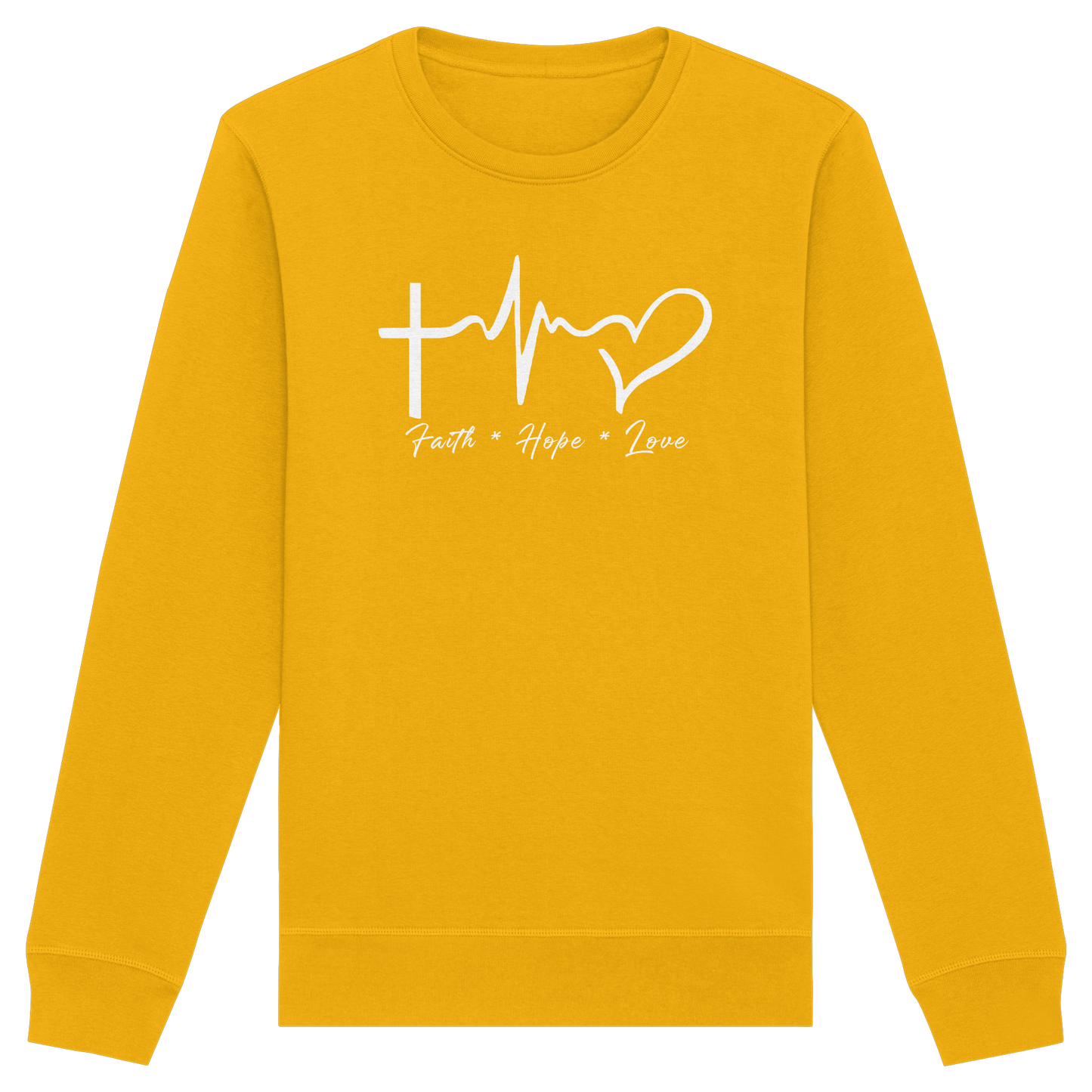 Faith * Hope * Love - Organic Basic Unisex Sweatshirt