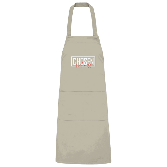 Chosen – 1. Petrus 2:9 – Auserwählt und berufen | Christliche Produkte - Organic Grillschürze