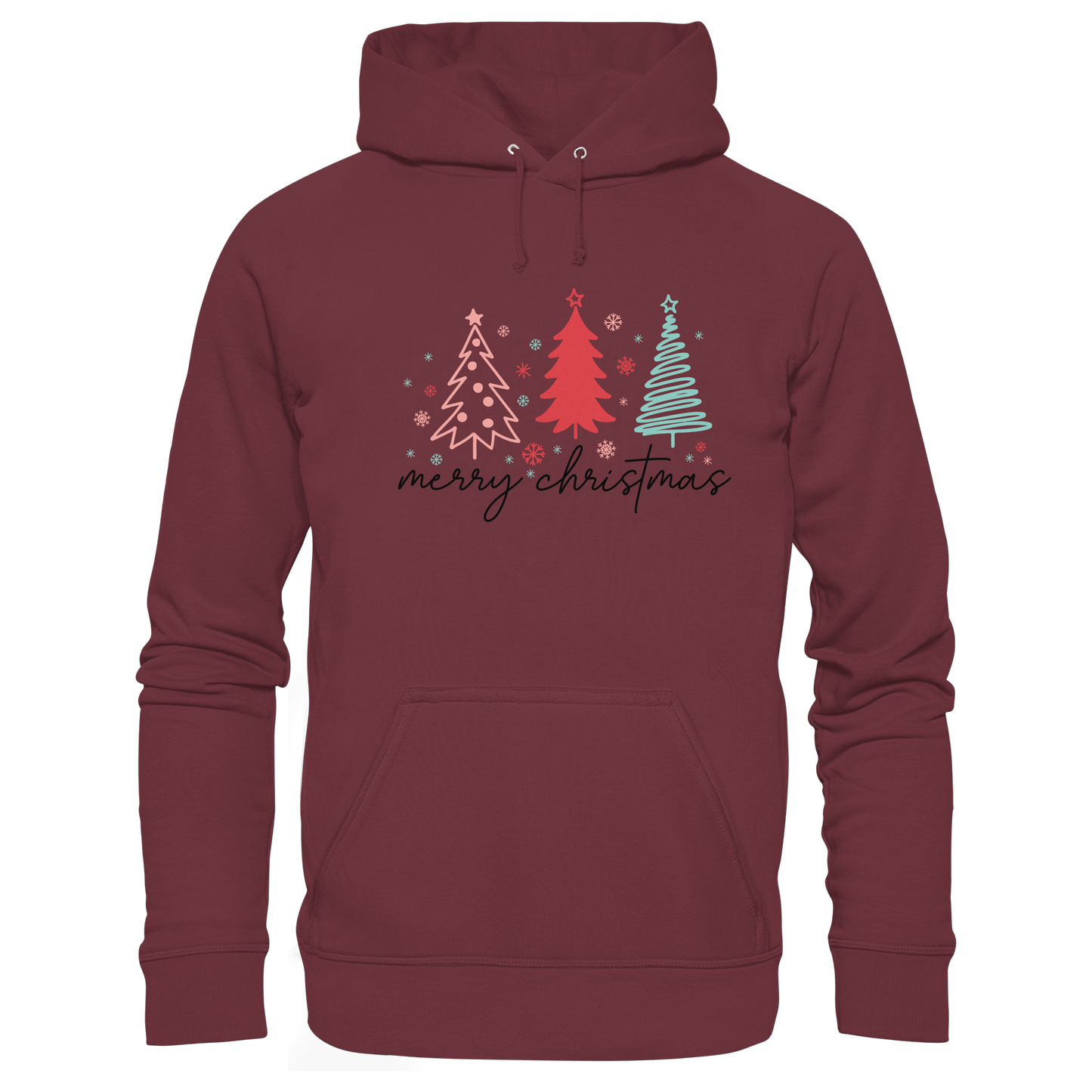 Elegante Weihnachtsgrüße - Organic Hoodie