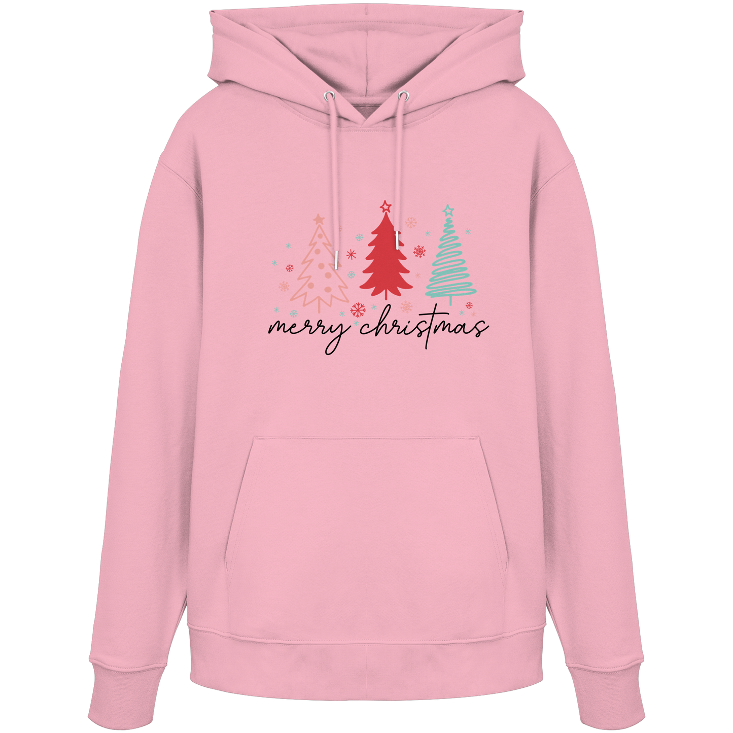 Elegante Weihnachtsgrüße - Organic Hoodie