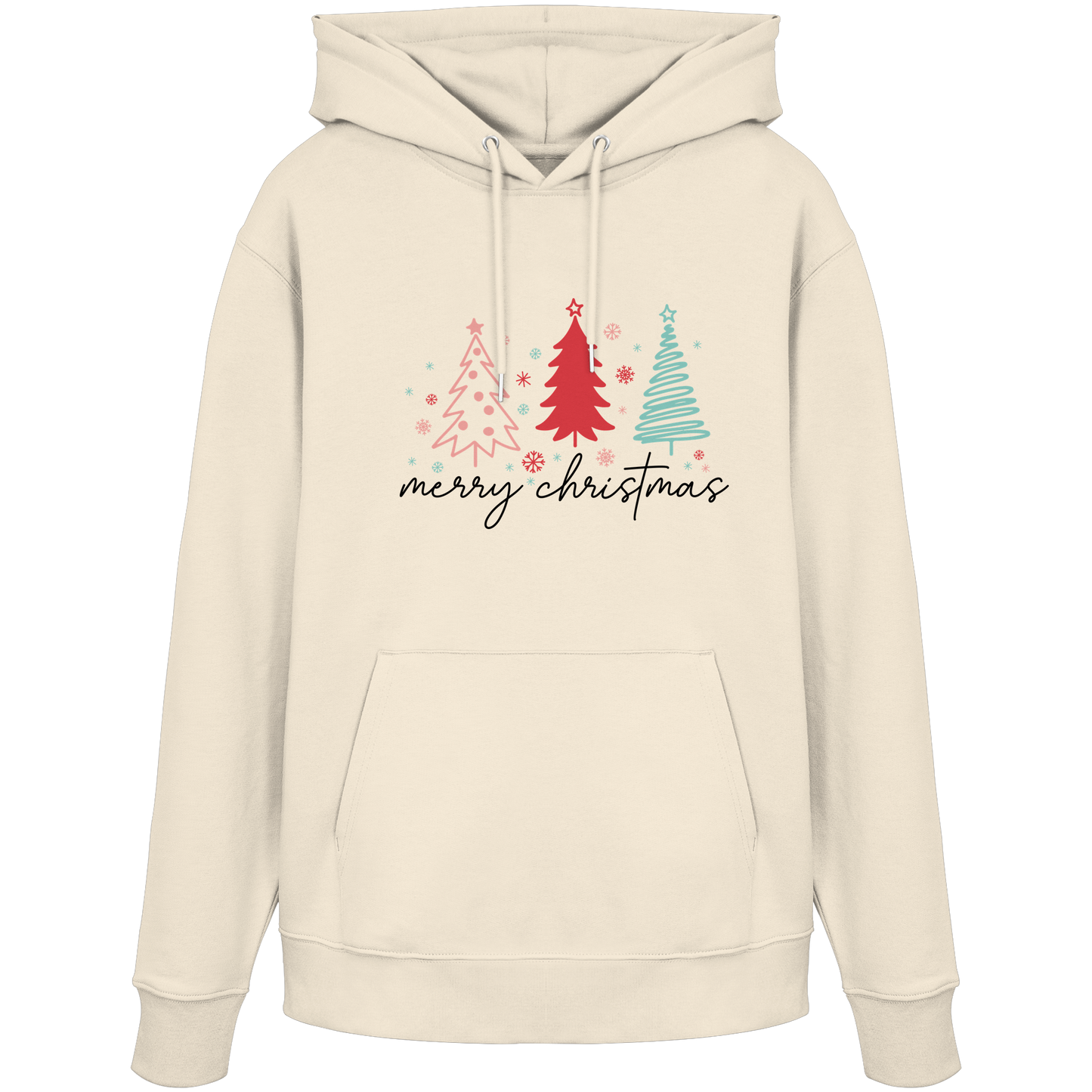 Elegante Weihnachtsgrüße - Organic Hoodie