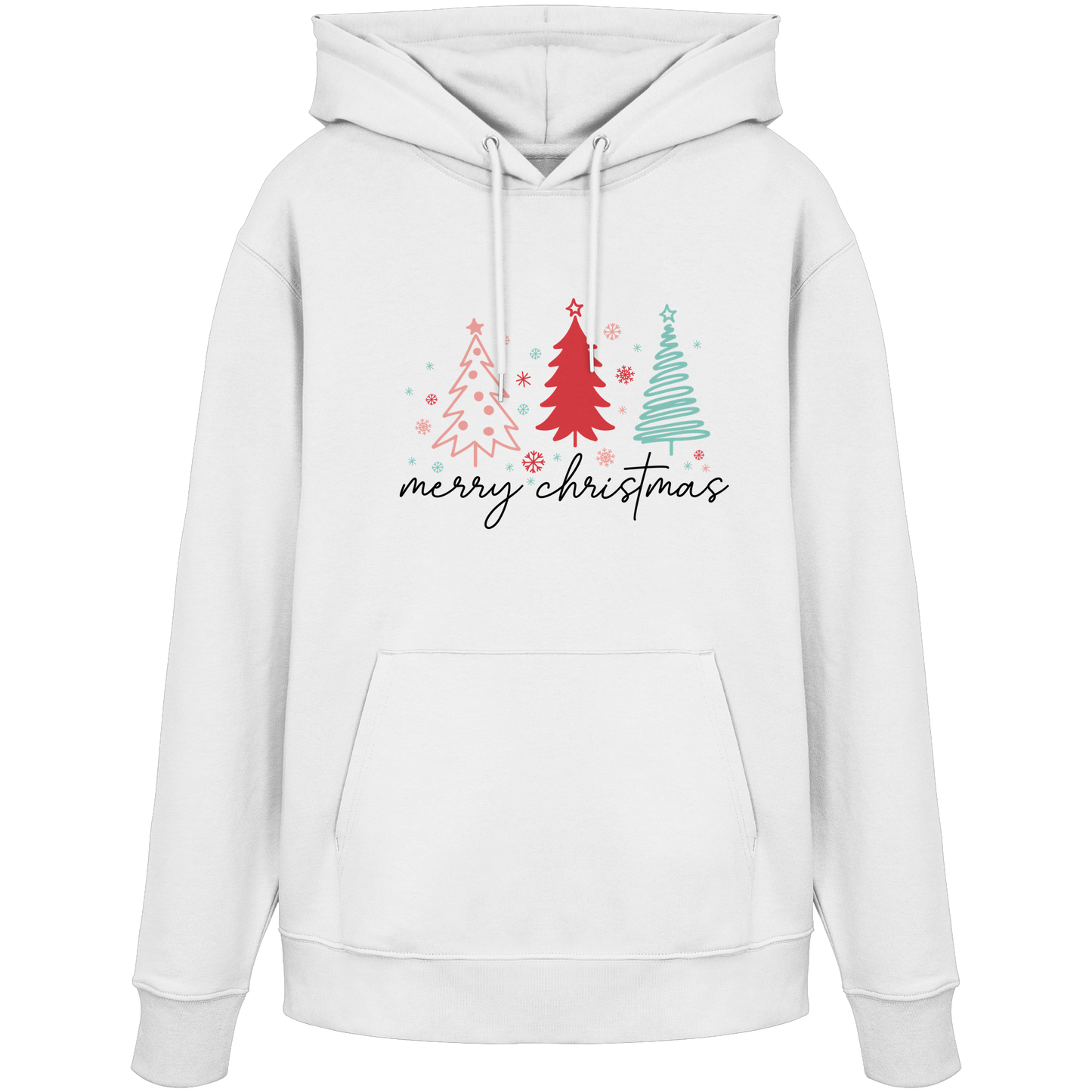 Elegante Weihnachtsgrüße - Organic Hoodie