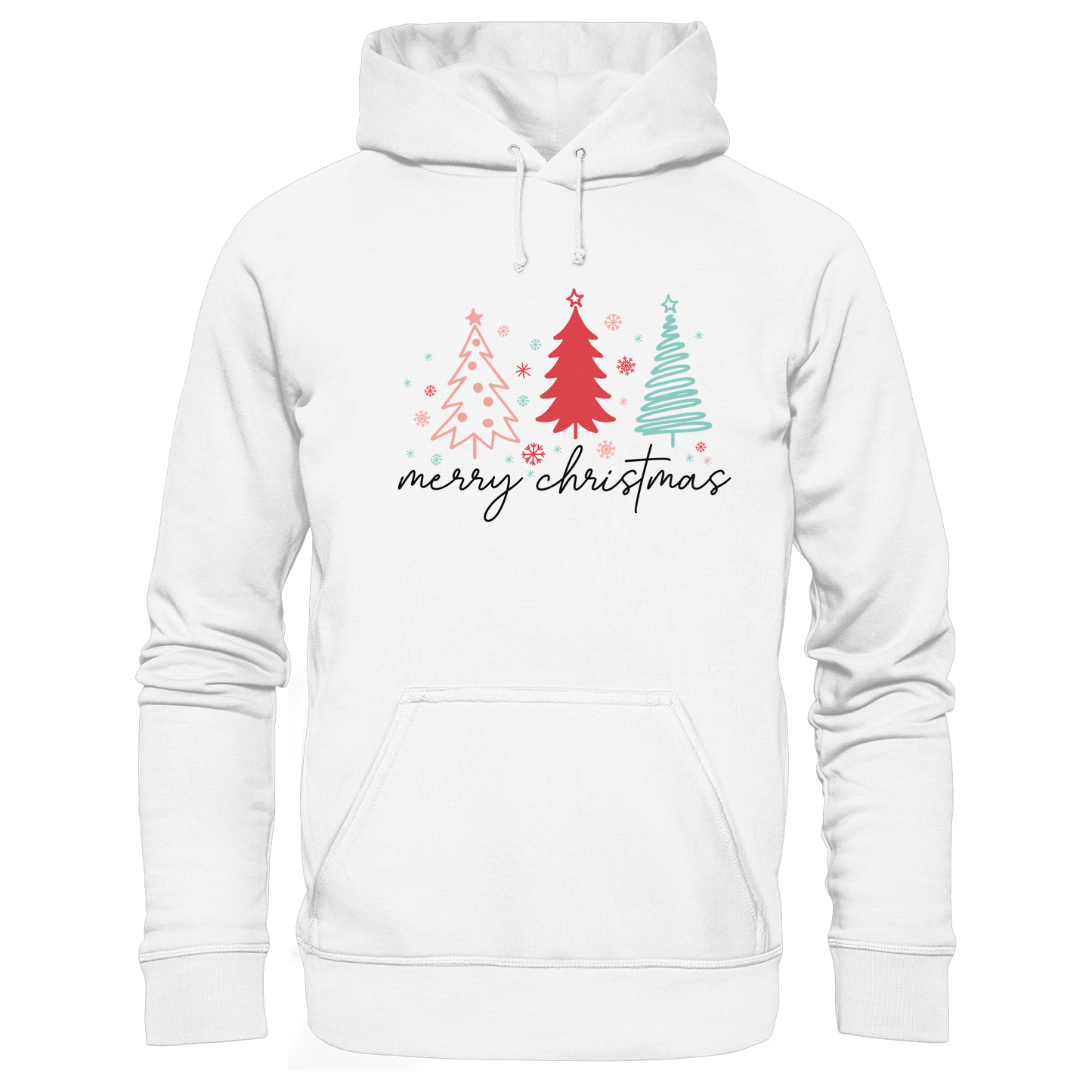 Elegante Weihnachtsgrüße - Organic Hoodie