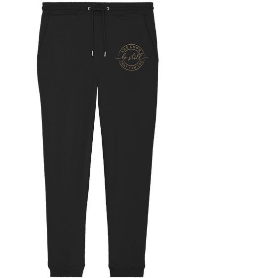 Sei still – und erkenne, dass ich Gott bin - Organic Jogger Pants