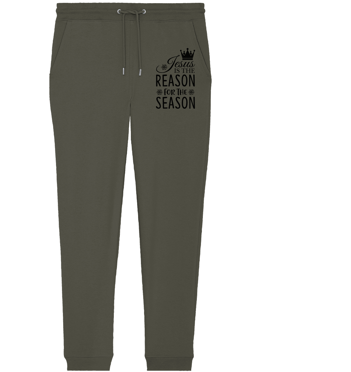 Jesus – Der Grund für die Weihnachtszeit | Christliche Geschenke - Organic Jogger Pants