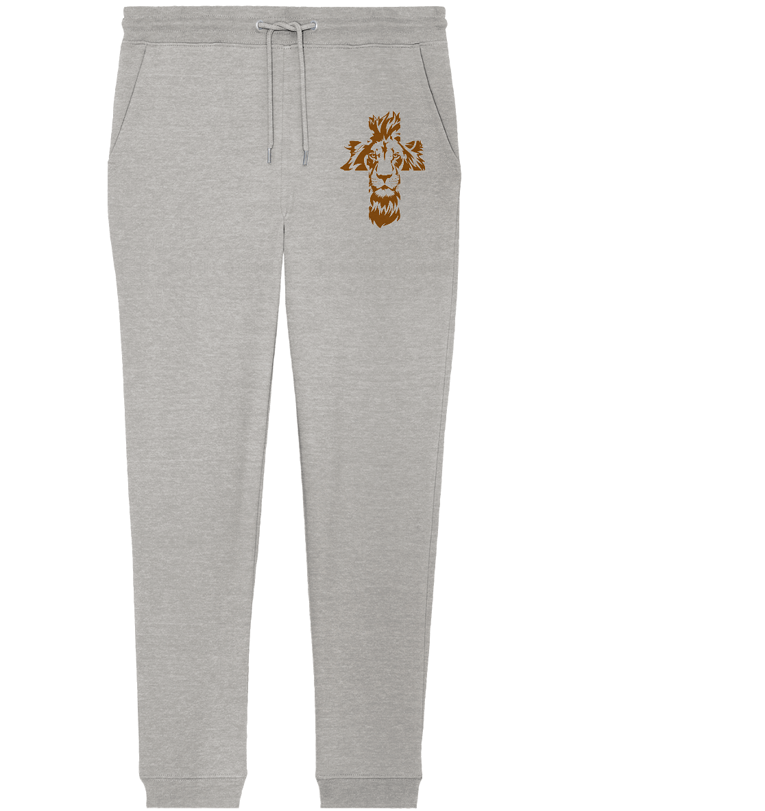 Im Zeichen des Löwen – Fest verwurzelt im Glauben | Christliche Kleidung - Organic Jogger Pants