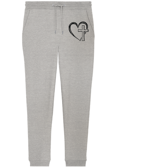 Heart &amp; Cross Design - Organic Jogger Pants
