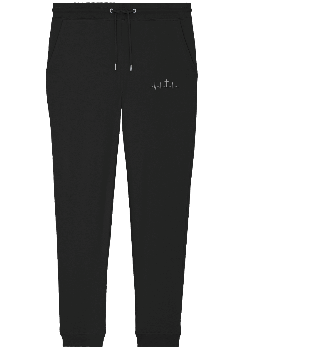 Mein Herz schlägt für Jesus - Organic Jogger Pants (Stick)