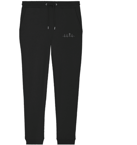 Mein Herz schlägt für Jesus - Organic Jogger Pants (Stick)