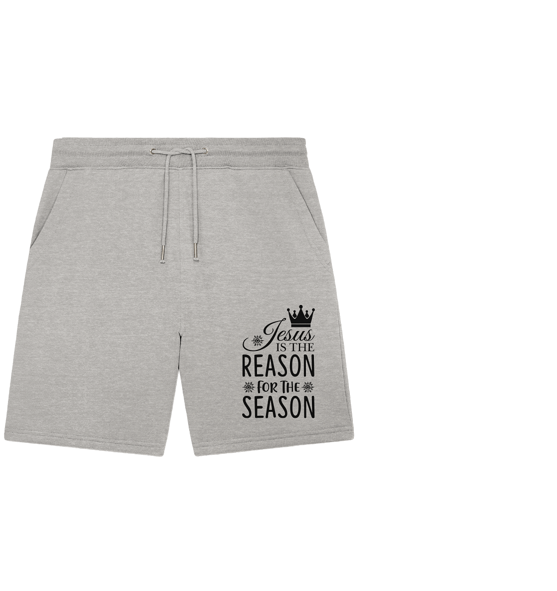 Jesus – Der Grund für die Weihnachtszeit | Christliche Geschenke - Organic Jogger Shorts