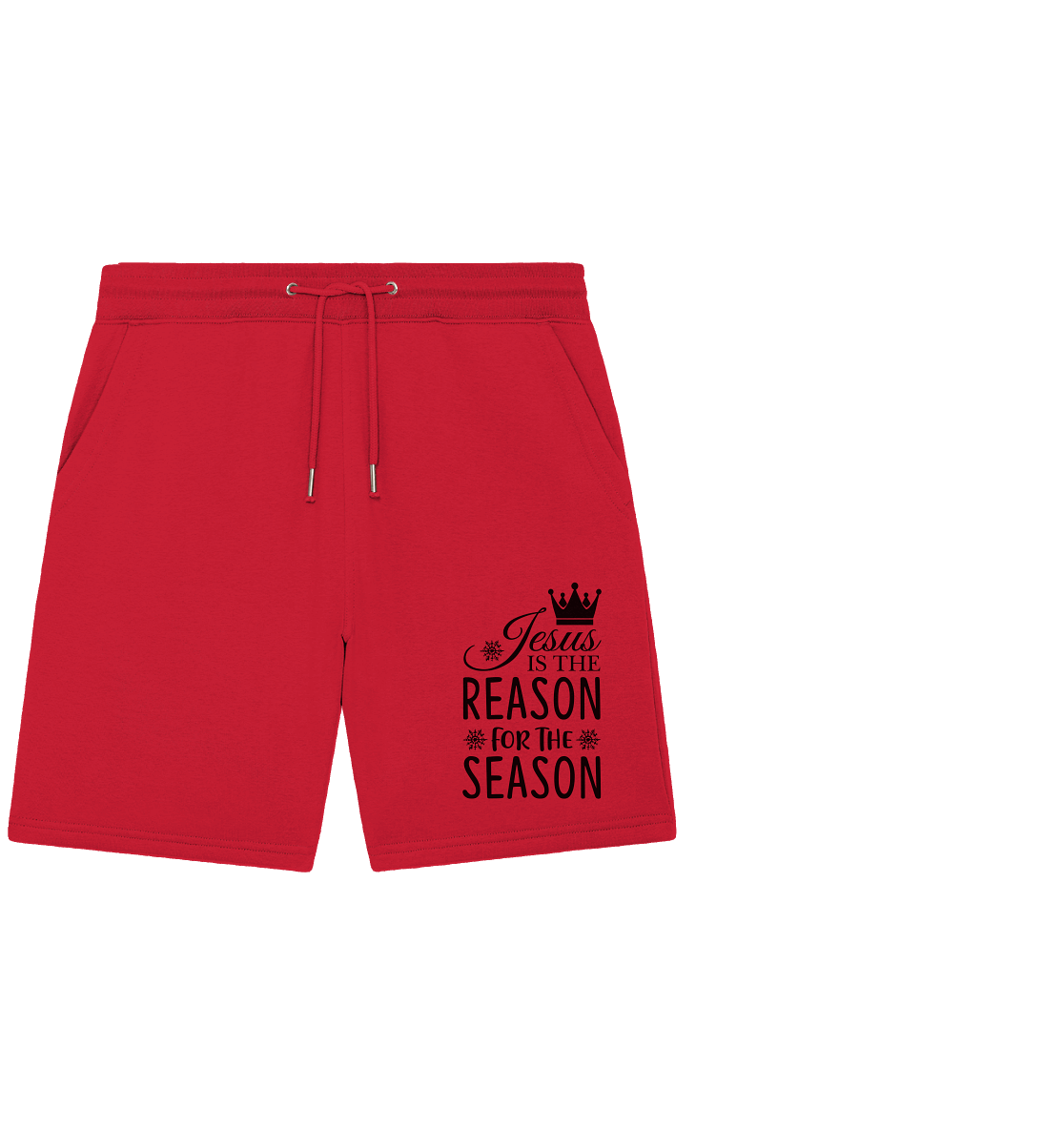 Jesus – Der Grund für die Weihnachtszeit | Christliche Geschenke - Organic Jogger Shorts