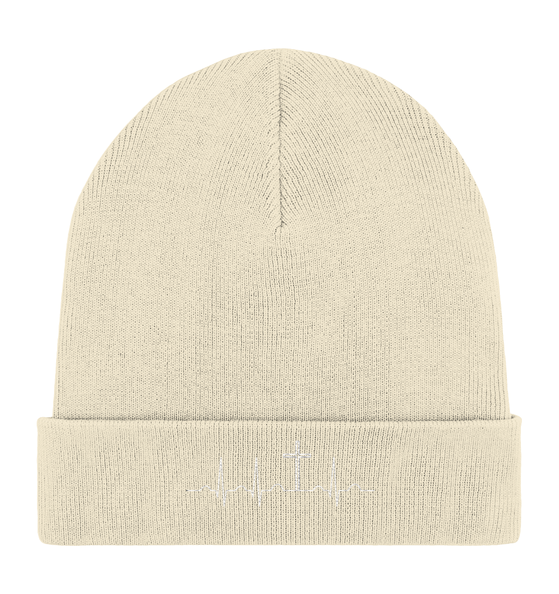 Mein Herz schlägt für Jesus - Organic Rib Beanie