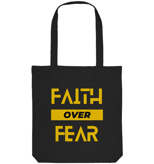 Glaube über Angst - Organic Tote-Bag