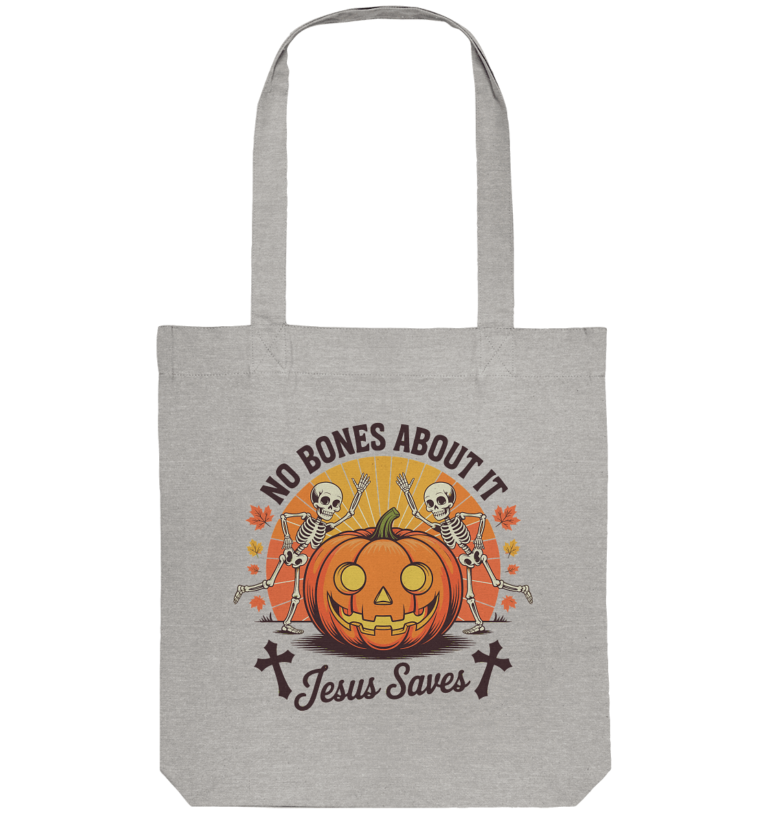 No Bones About It – Jesus Saves | Christliche Kleidung & Geschenke zu Halloween - Organic Tote-Bag
