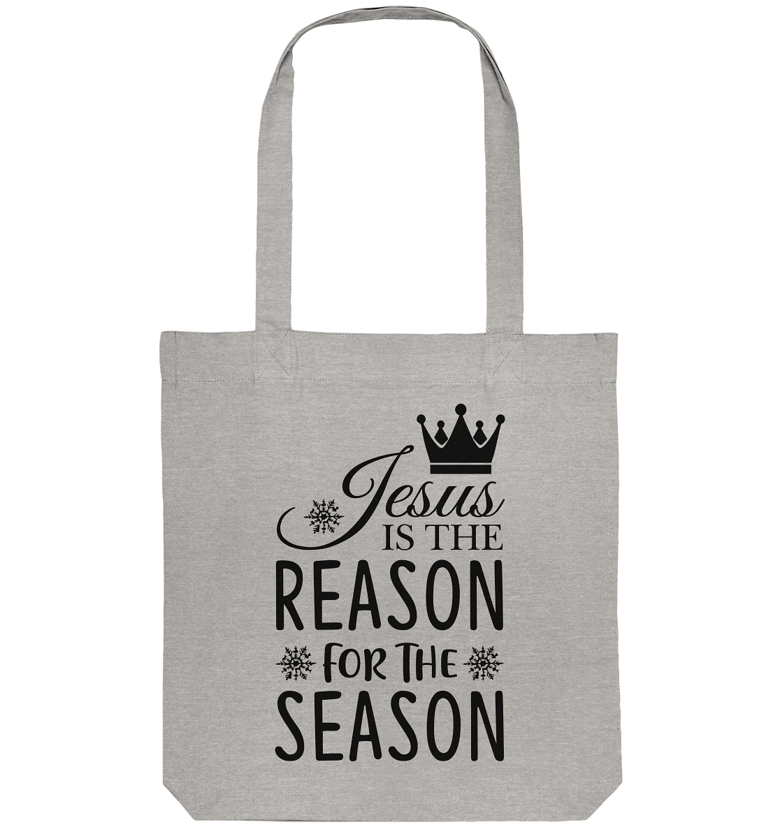 Jesus – Der Grund für die Weihnachtszeit | Christliche Geschenke - Organic Tote-Bag