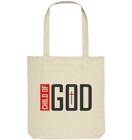 Child of God – Deine Identität in Christus | Christliche Kleidung - Organic Tote-Bag