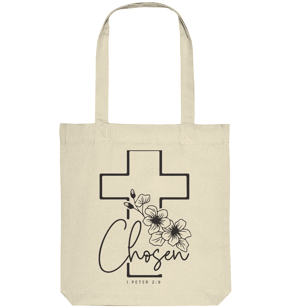 Chosen - 1. Petrus 2:9 - Organic Tote-Bag