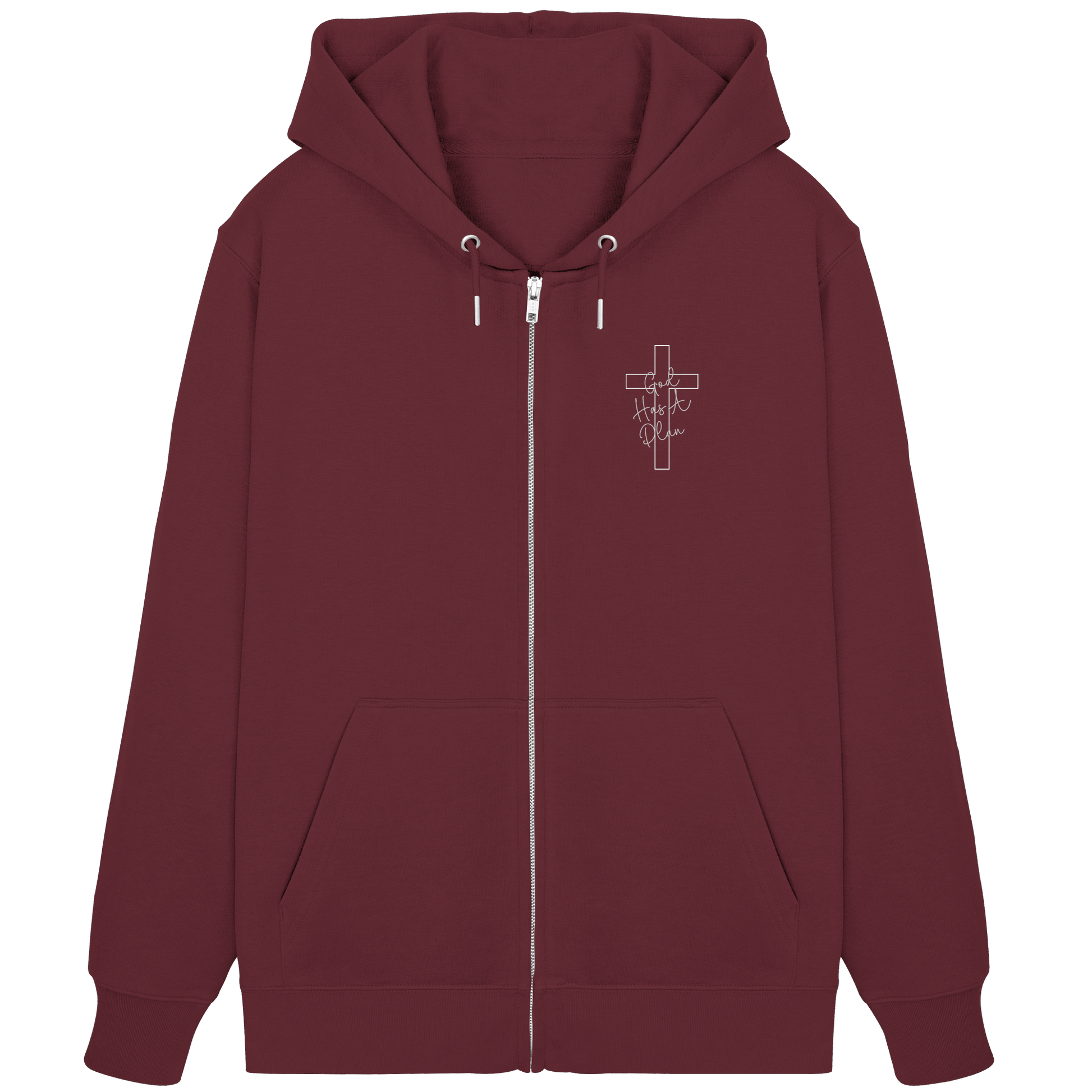 Jeremiah 29:11 – God Has a Plan | Christliches Design - Organic Zipper