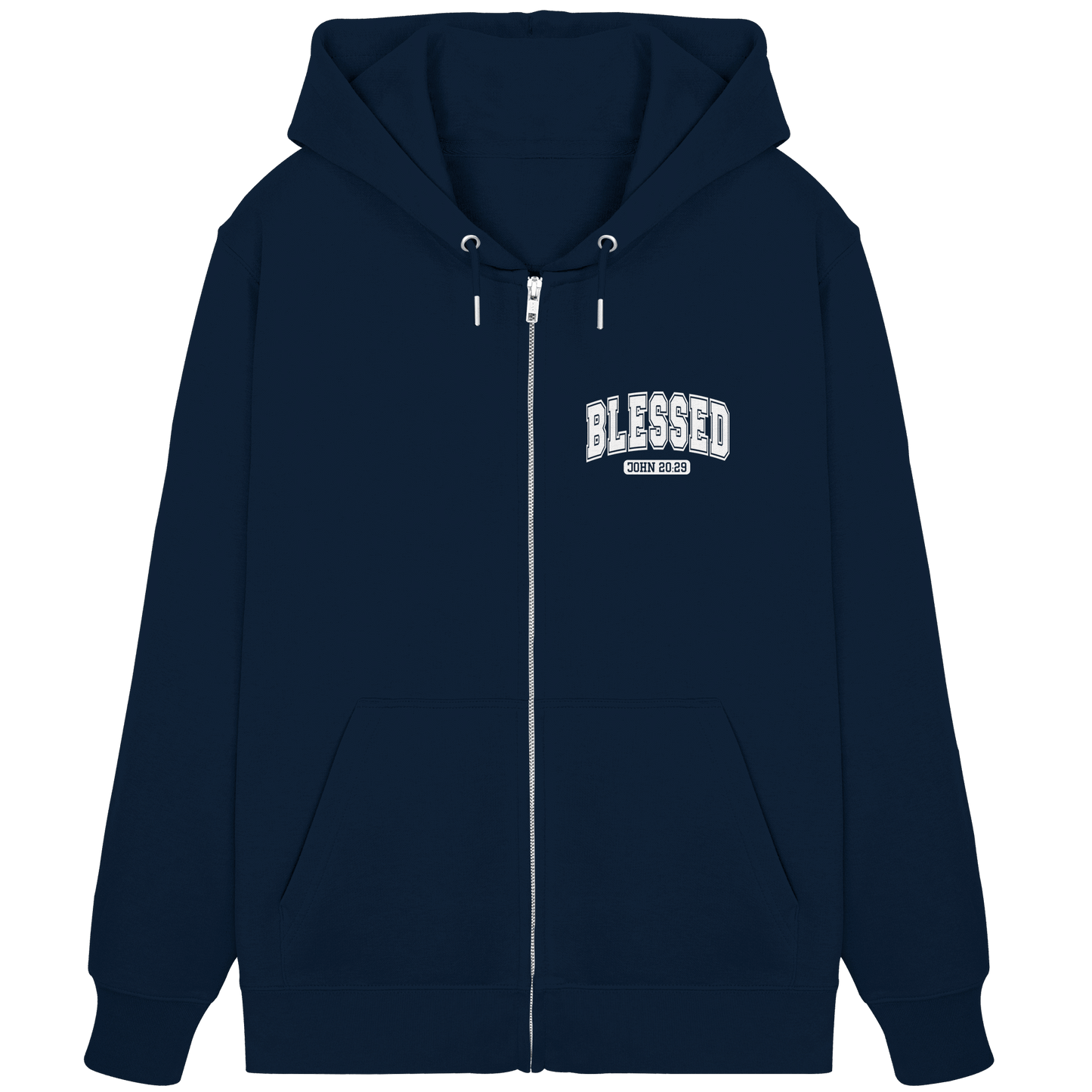 Blessed – John 20:29 - Organic Zipper