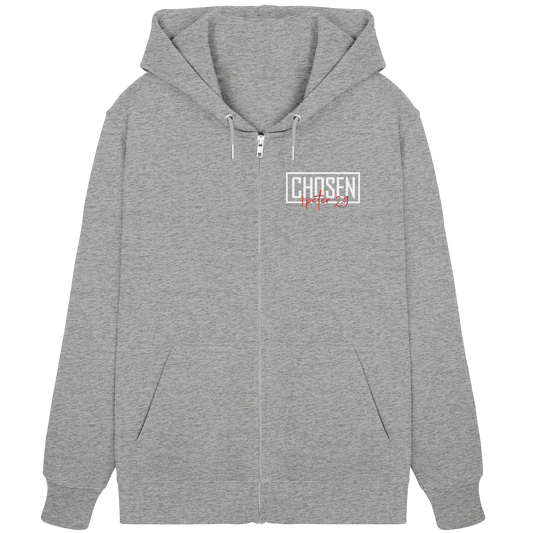 Chosen – 1. Petrus 2:9 – Auserwählt und berufen | Christliche Produkte - Organic Zipper