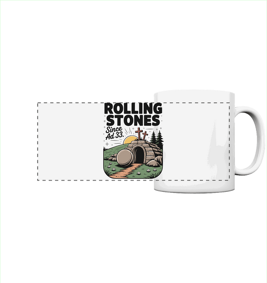 The Stone Was Rolled Away – Since AD 33 - Panorama Tasse