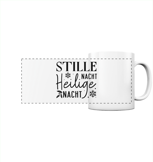 Stille Nacht, heilige Nacht – Die wahre Botschaft von Weihnachten - Panorama Tasse