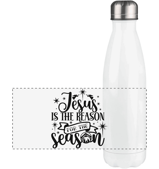 Jesus – Der Grund für die Weihnachtszeit II - Panorama Thermoflasche 500ml