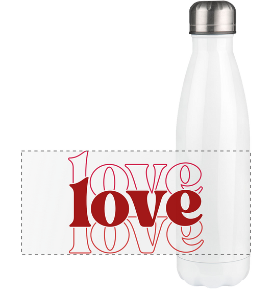 Love – Die größte Kraft - Panorama Thermoflasche 500ml